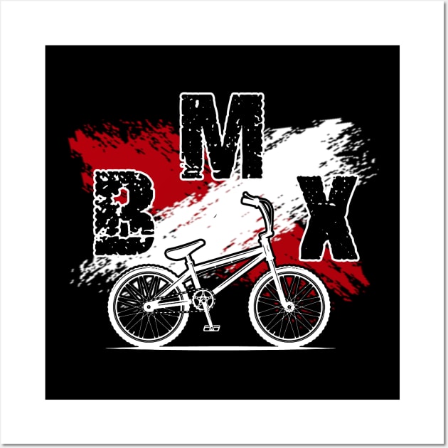 BMX Biker Wall Art by Shirtrunner1